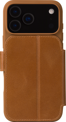 DBramante slim wallet bookcover Copenhagen - Tan - iPhone 17 Pro Max/18 Pro Max