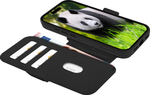 DBramante magnetic wallet case Lynge MagSafe - black - iPhone 17 Pro/18 Pro