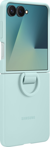 Samsung Ring Case (Silicone) - Mint - voor Samsung Galaxy Z Flip7 5G