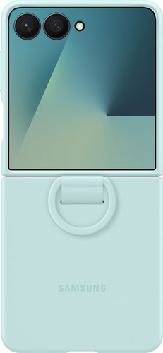 Samsung Ring Case (Silicone) - Mint - voor Samsung Galaxy Z Flip7 5G