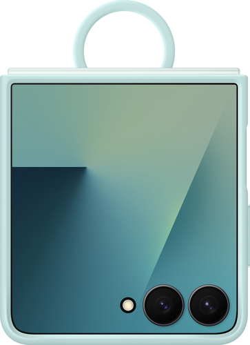 Samsung Ring Case (Silicone) - Mint - voor Samsung Galaxy Z Flip7 5G