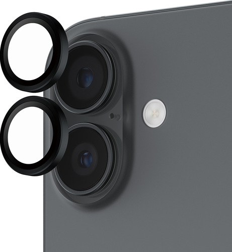 PanzerGlass Hoops Lens Protector - Zwart - iPhone 17/16/16 Plus