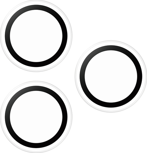 PanzerGlass Hoops Lens Protector - Transparent - pour iPhone 17 Pro/17 Pro Max