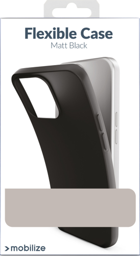 Mobilize Rubber Gelly Case - Matt Zwart - voor Xiaomi Redmi 15C 4G/5G