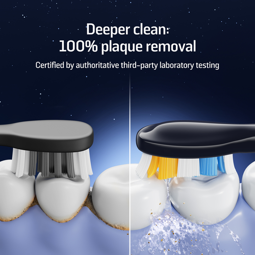 Soocas NEOS II 2-in-1 Tandenborstel met Waterflosser -2 borsteltjes- Donkerblauw