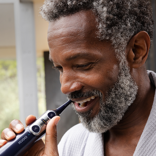 Soocas NEOS II 2-in-1 Tandenborstel met Waterflosser -2 borsteltjes- Donkerblauw