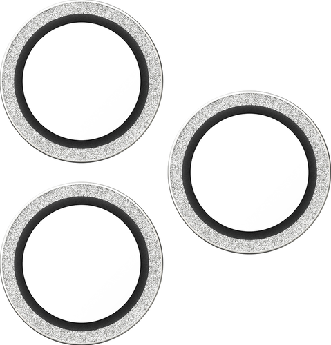 PanzerGlass Hoops Lens - Glitter Silver - iPhone 17 Pro/17 Pro Max/16 Pro (Max)