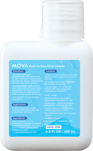 Mova Accessoire Automatisch Reinigingsoplossing-Dispensermodule voor P50 Ultra