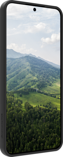 DBramante recycled cover Greenland - zwart - voor Samsung Galaxy S25 FE