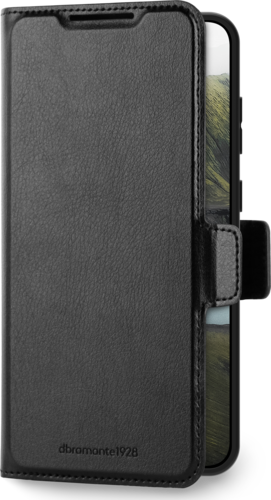 DBramante wallet bookcover Oslo Pro - Zwart - voor Samsung Galaxy S25 FE