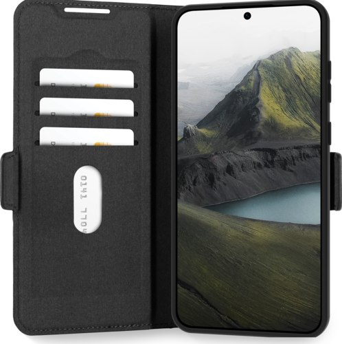 DBramante wallet bookcover Oslo Pro - Zwart - voor Samsung Galaxy S25 FE