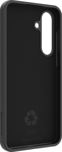 Dbramante recycled silicone case Costa Rica - zwart - Samsung Galaxy S25 FE