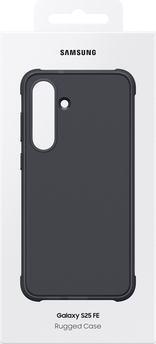 Samsung Rugged Case - Zwart - voor Samsung Galaxy S25 FE