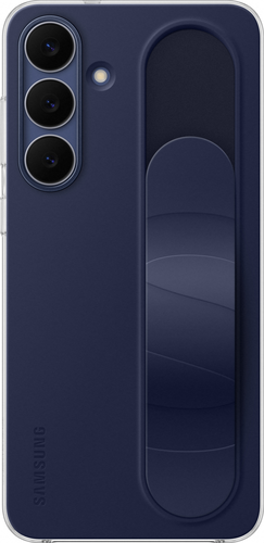 Samsung Standing Grip Case - Donkerblauw - voor Samsung Galaxy S25 FE Samsung Standing Grip Case - Donkerblauw - voor Samsung Galaxy S25 FE
