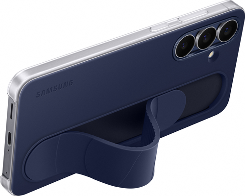 Samsung Standing Grip Case - Donkerblauw - voor Samsung Galaxy S25 FE Samsung Standing Grip Case - Donkerblauw - voor Samsung Galaxy S25 FE