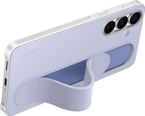 Samsung Standing Grip Case - Lichtblauw - voor Samsung Galaxy S25 FE