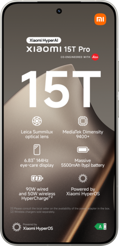 Xiaomi 15T Pro 12GB RAM 512GB ROM - Grijs