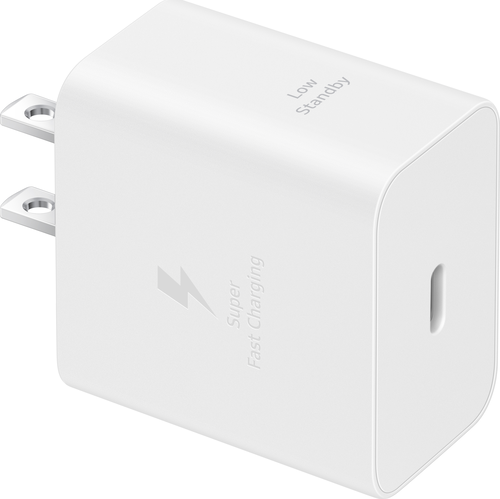 Samsung 45W Power Adapter (Enkel laadblokje, zonder kabel) - Wit