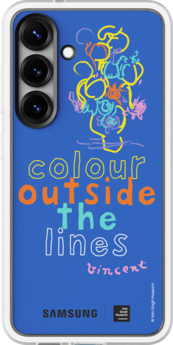 Samsung Flipsuit Card with Case_ flower Van Gogh - voor Samsung Galaxy S25