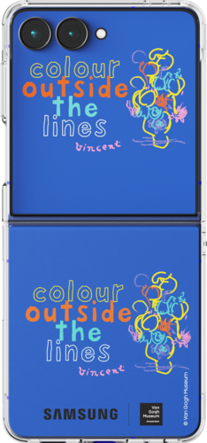 Samsung Flipsuit Card with Case_ flower Van Gogh - voor Samsung Galaxy Flip7
