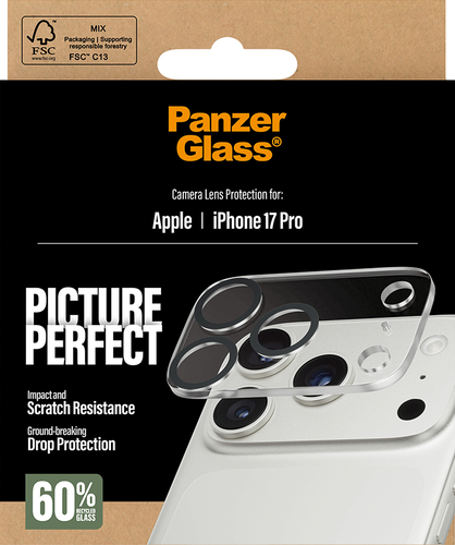 PanzerGlass PicturePerfect Camera Lens Protector - Clear - iPhone 17 Pro