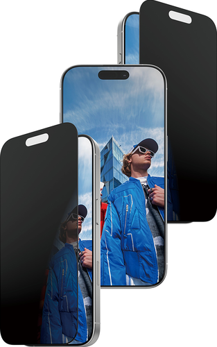 PanzerGlass Privacy Screen Pro UWF Fastfit in-a-box  - Clear - iPhone 17/16 Pro