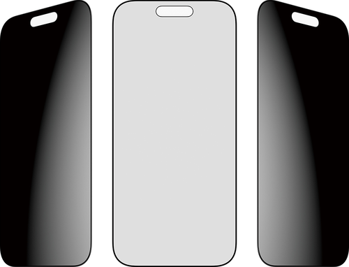PanzerGlass Privacy Screen Pro UWF Fastfit in-a-box  - Clear - iPhone 17/16 Pro