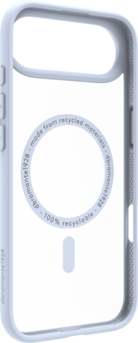 DBramante recycled cover Grenen - Sky Blue - voor iPhone Air