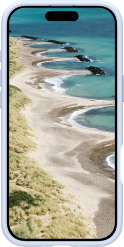 DBramante recycled cover Grenen - Sky Blue - voor iPhone Air DBramante recycled cover Grenen - Sky Blue - voor iPhone Air