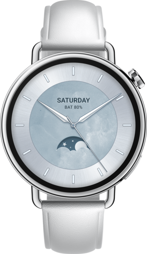 Xiaomi Watch S4 41mm Leather Strap - White