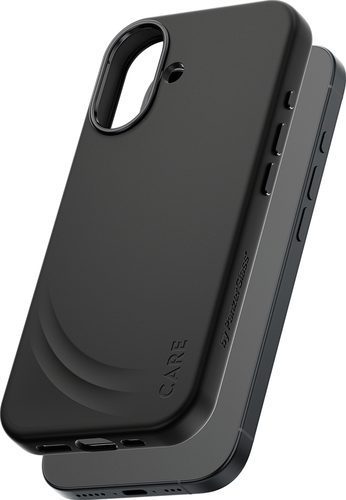 CARE by Panzerglass Feature FLOW Case w. Magsafe - Zwart - iPhone 17