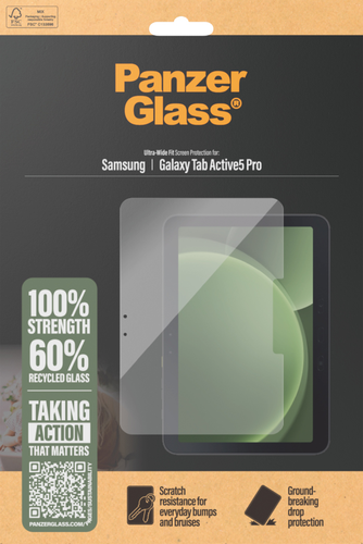 PanzerGlass Screen Pro Ultra-Wide Fit - Clear - Samsung Galaxy Tab Active5 Pro
