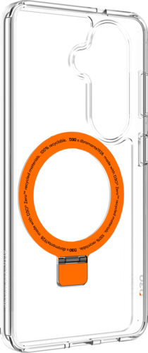 DBramante recycled cover Iceland Ultra Kickstand D3O Qi2 - Clear - Samsung S26