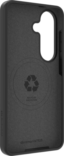 DBramante recycled Magsafe cover Monaco Qi - noir - pour Samsung Galaxy S26
