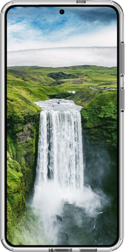 DBramante recycled cover Iceland Ultra D3O Qi2 - Clear - Samsung Galaxy S26+