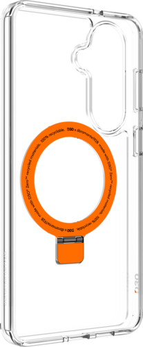 DBramante recycled cover Iceland Ultra Kickst D3O Qi2 - Clear - Samsung S26+