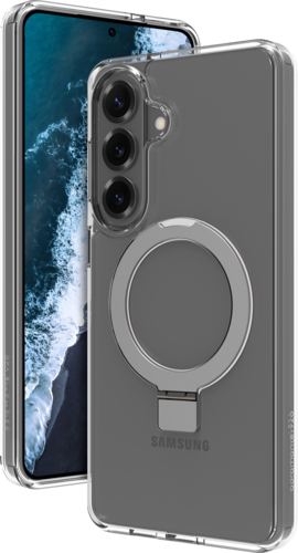 DBramante recycled cover Iceland Ultra Kickst D3O Qi2 - Clear - Samsung S26+