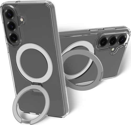 DBramante recycled cover Iceland Ultra Kickst D3O Qi2 - Clear - Samsung S26+