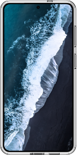 DBramante recycled cover Iceland Ultra Kickst D3O Qi2 - Clear - Samsung S26+