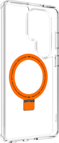 DBramante recycled cover Iceland Ultra Kickst D3O Qi2- Clear - Samsung S26 Ultra