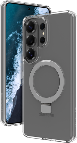 DBramante recycled cover Iceland Ultra Kickst D3O Qi2- Clear - Samsung S26 Ultra