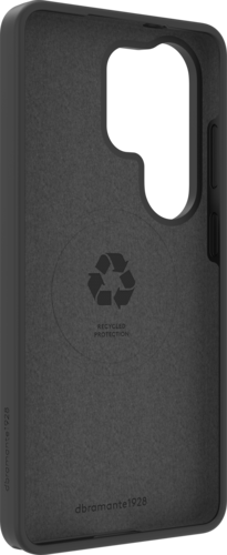 DBramante recycled Magsafe cover Monaco Qi - noir - pour Samsung Galaxy S26 Ulta