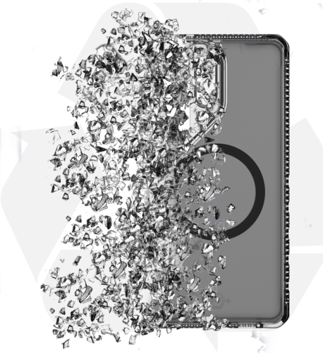 ITSkins Hybrid R Vapor with Magsafe - Smoke - voor Samsung Galaxy S26 Ultra