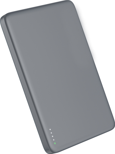 Valenta Powerbank MagSafe Ultra Slim 5.000 mAh - Gris