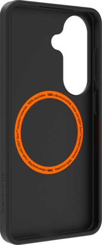 DBramante recycled cover Iceland Ultra D3O Qi2 - Noir - pour Samsung Galaxy S26