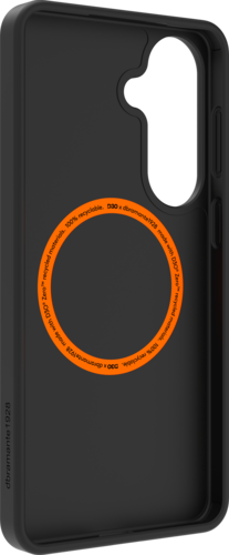 DBramante recycled cover Iceland Ultra D3O Qi2 - Black - Samsung Galaxy S26+