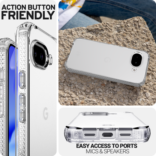 ITSkins Level 2 Spectrum cover - transparant - voor Google Pixel 10A