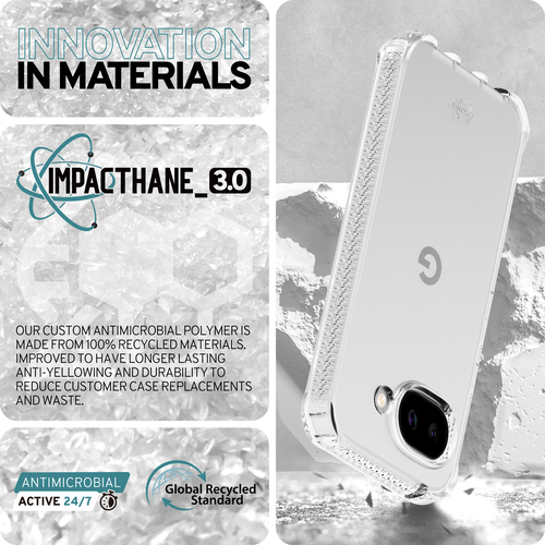 ITSkins Level 2 Spectrum cover - transparant - voor Google Pixel 10A