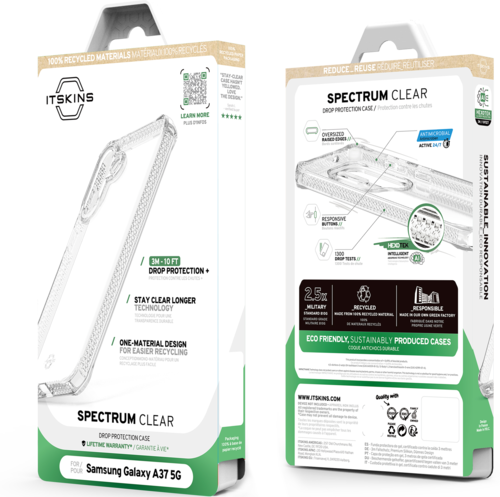 ITSkins Level 2 Spectrum R cover -transparant - voor Samsung A37 5G