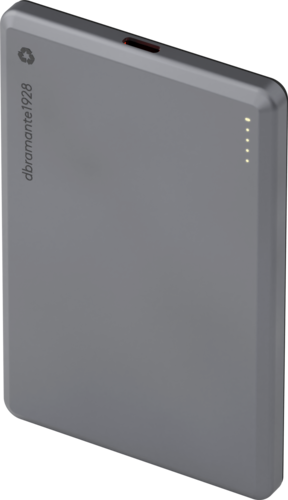Dbramante re-charge - Power Bank 5K Wireless v2 - Grijs